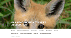 Desktop Screenshot of oakmeadowshoa.org